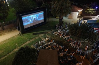 Gemlik’te Çocuklara Açık Hava Sinema Keyfi